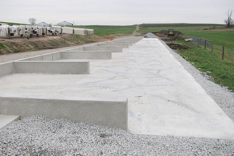 Reinforced Concrete Pad