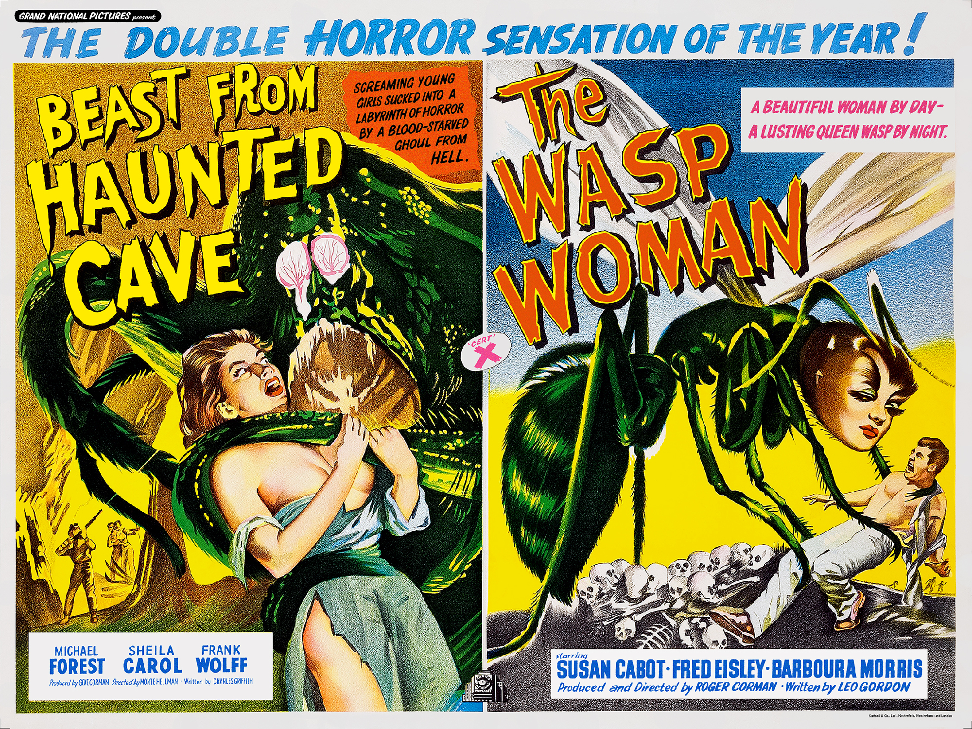 THE_WASP_WOMAN_and_BEAST_FROM_HAUNTED_CAVE_double_bill_quad_30x40_jz_restored_2023.jpg